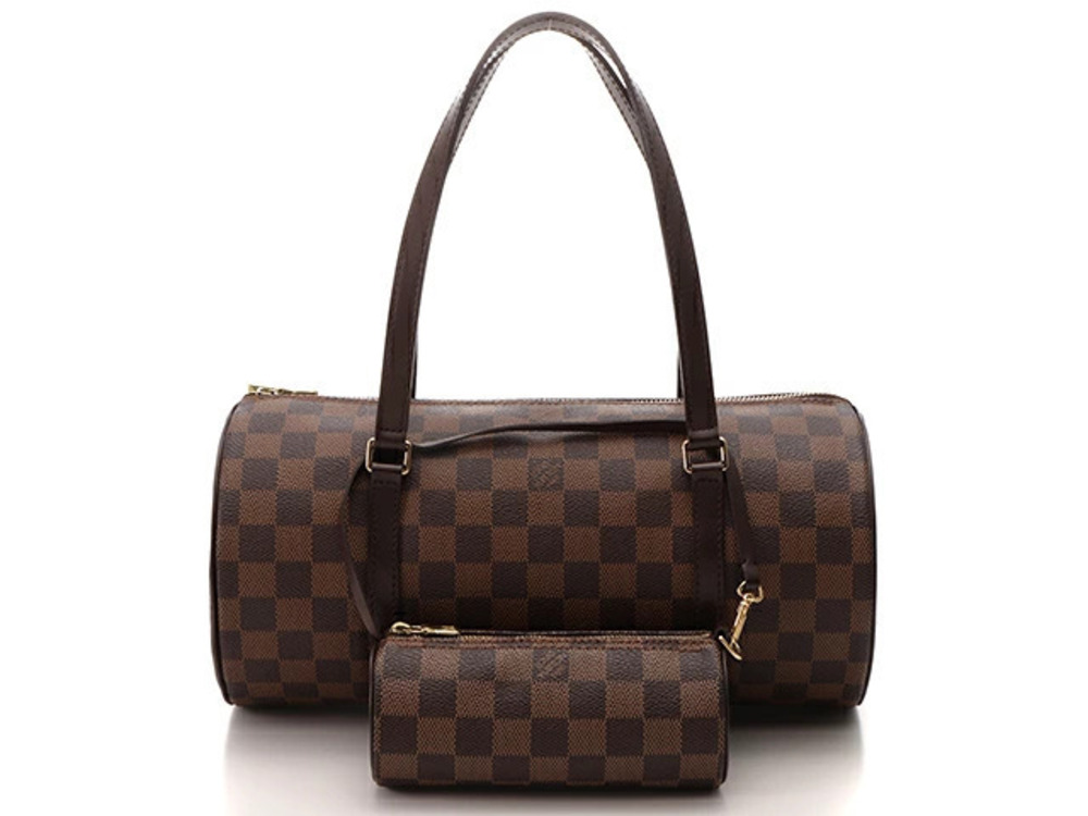 LOUIS VUITTON Papillon Damier Ebene Brown